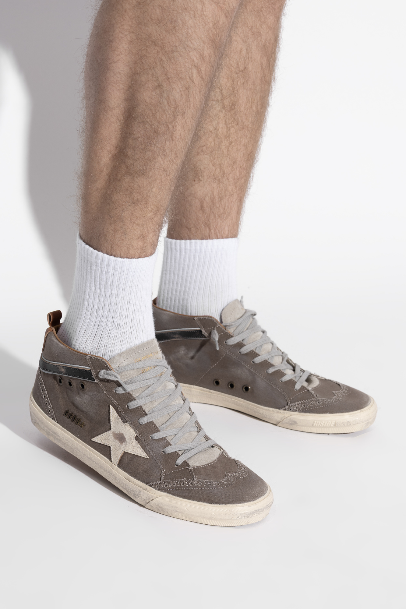 靴 Golden  mid star classic Golden Goose Mid Star Classic sports shoes | Men's | Vitkac